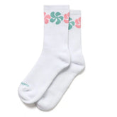 Crew Socks | Funky Plumeria
