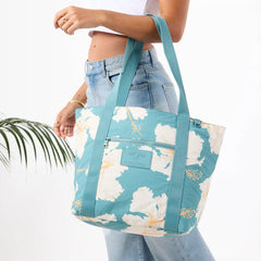 Keep It Light Zipper Tote | Taha'a