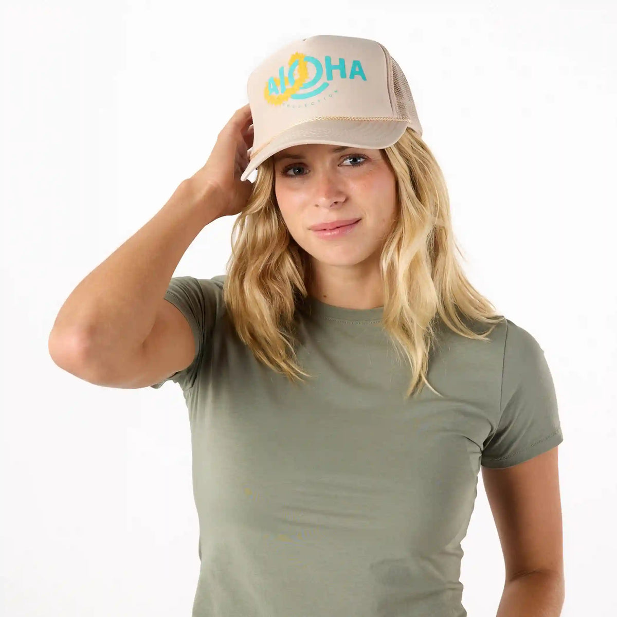 Foam Trucker Hat | Lei ALOHA